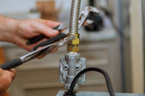 Flexible Gas Line Installation in Powder Springs